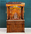 South Indian Style Solid Sheesham Wood Pooja Mandapam