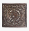 Rajsi Rivaayat Hand Carved Mandala Panels in Wood with Frame - D'DASS Store