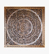 Maharaja King Lotus Bed Headboard with Frame - D'DASS Store
