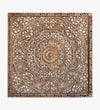 Heritage Haven Wall Mounted Lotus Carved Headboard with Frame - D'DASS Store
