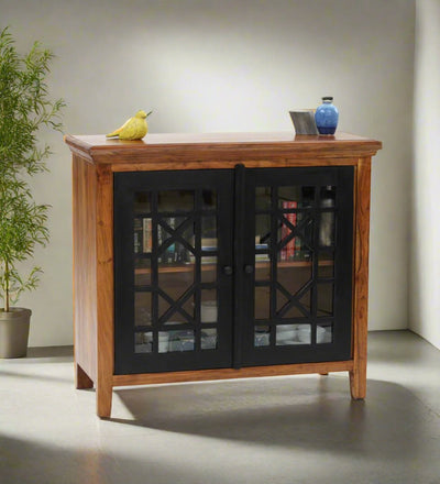 Victoria Solid wood HandCarved Crockery unit for Kitchen