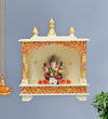Wall Hanging Puja Temple Sheesham and MDF Wooden For Home