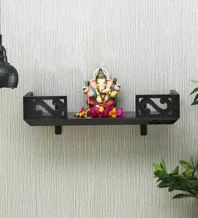Wall Hanging Wooden Home temple Pooja Chowki