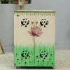White Big Wooden Pooja Cabinet With Door For Home & Office