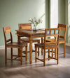 Wildwood Harmony Table Wood 4 Seater Dining Set