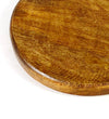 Wood Chopping Board | Round Shape Cutting Board | Pizza Platter | Wooden Chopper Board for Cutting of Vegetables and Fruits - D'DASS Store
