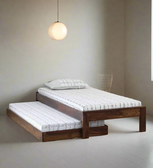 Solid Wood King & Queen Size Bed