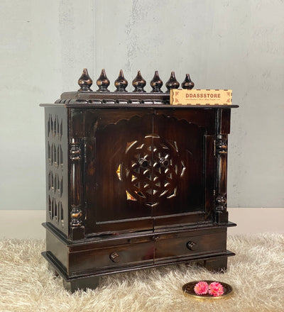 Wooden Pooja Temple & Puja Mandap For Home