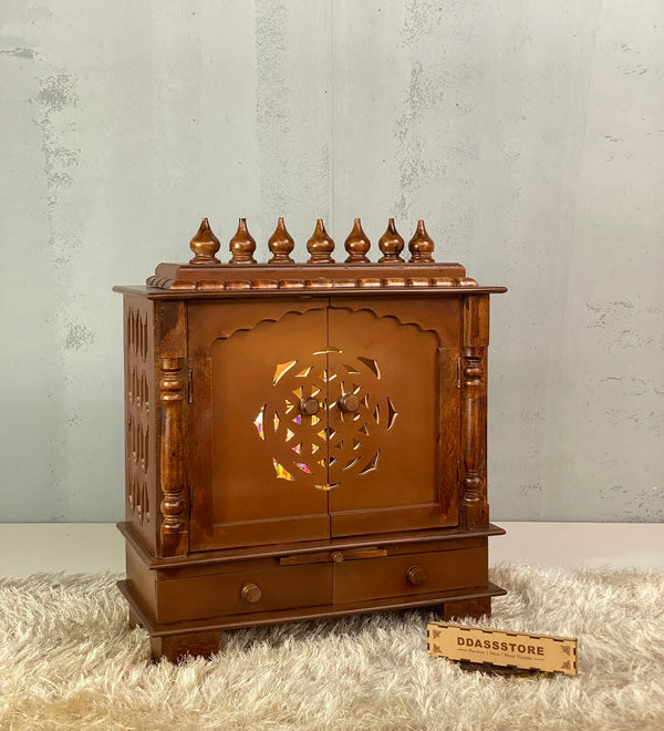 Wooden Pooja Temple & Puja Mandap For Home