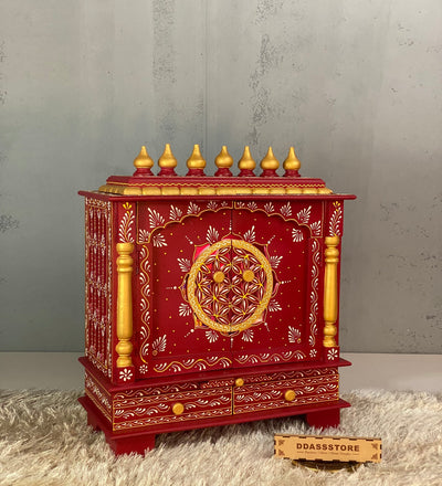 Wooden Pooja Temple & Puja Mandap For Home