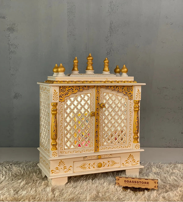 Wooden Pooja Temple & Puja Mandap For Home
