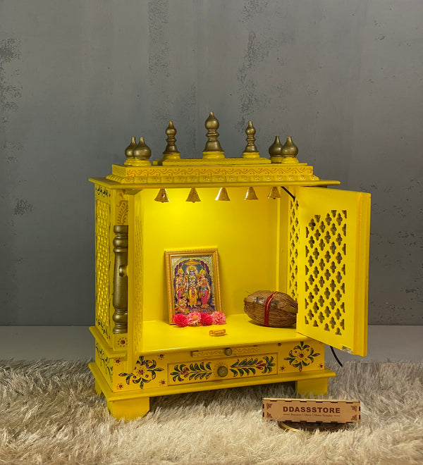 Wooden Pooja Temple & Puja Mandap For Home