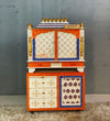 Wooden Pooja Temple & Puja Mandap with Cabinet for Home