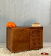 Wooden Puja Temple Cabinet for Home