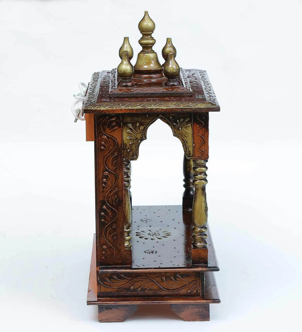 Wall Hanging Puja Temple Sheesham and MDF Wooden For Home | DDASSWT01 - D'DASS Store