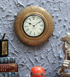 golden-pine-wood-brass-12-x-1-5-x-12-inch-vintage-wall-clock-by-d-dass-golden-pine-wood-brass-12-89ecg3