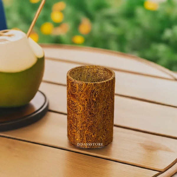 Jaisalmer Fossil Habur Stone 5" Inches Glass (100% Authentic) | DDASSGLASS05 - D'DASS Store