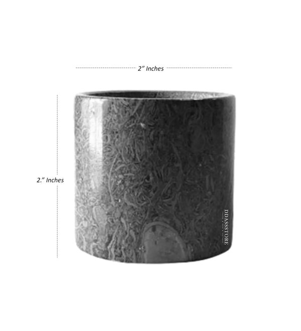 Jaisalmer Fossil Habur Stone Small Glass (100% Authentic) | DDASSGLASS02 - D'DASS Store