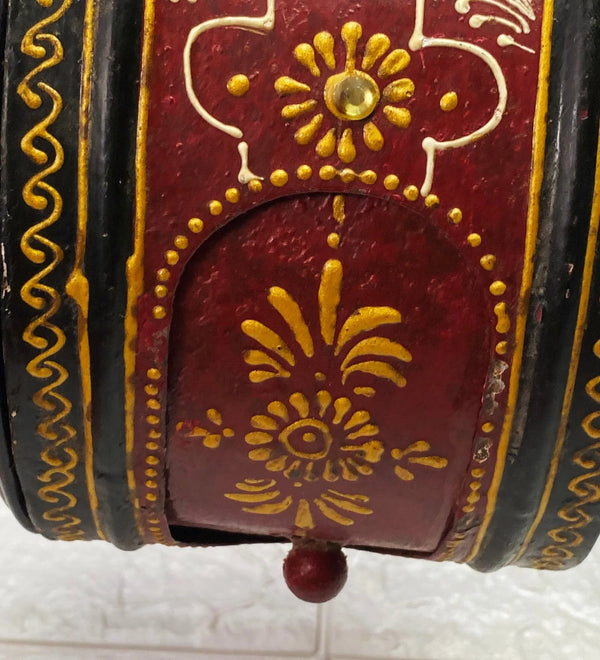 6" Brown Classic Double Sided Platform Wall Clock - D'DASS Store