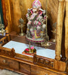 Solid Wood Pooja Mandir & Mandap with Gopuram