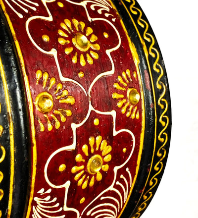 6" Brown Classic Double Sided Platform Wall Clock - D'DASS Store