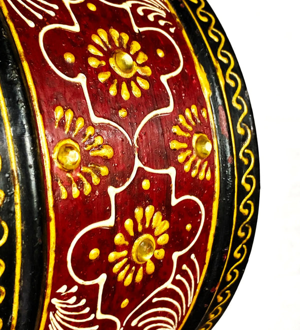 6" Brown Classic Double Sided Platform Wall Clock - D'DASS Store