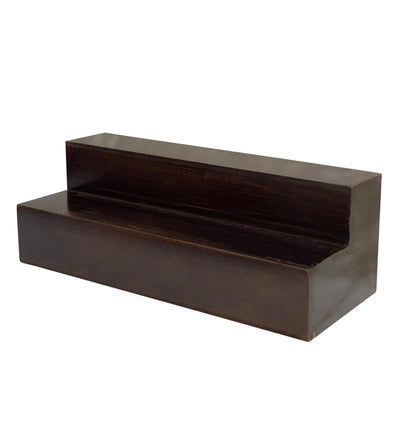 Distress Wooden Steps Altar for Wooden Home Temple | GOLU Stand Kolu Padi (Set of 2) - D'DASS Store