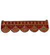 18" Handmade Bandarwal Torans for Entrance Door | Temple Decoration Items | Mandir Bandhanwar for Home|puja Room Decoration Items for Home | Diwali Decoration Item Door Hanging Toranam for Pooja Room - D'DASS Store