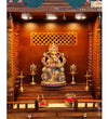 South Indian Style Solid Sheesham Wood Pooja Mandapam | Pooja Altar - D'DASS Store