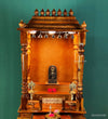 Ram Darbar Temple - South Indian Style Solid Sheesham Wood Pooja Mandir - D'DASS Store
