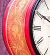 6" Red &amp; Gold Classic Double Sided Platform Wall Clock | DDASSST6RG