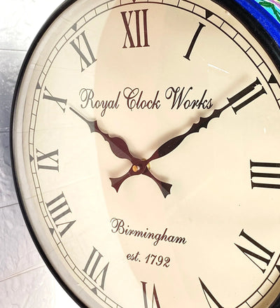 12" Classic Double Sided Platform Wall Clock - D'DASS Store