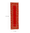 Handmade Red Velvet Puja Aasan | Puja Altar Cloth / Chowki Aasan / Kapda Mat for Puja Table for Puja Home Mandir and Temple - D'DASS Store