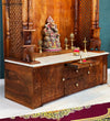 South Indian Style Solid Sheesham Wood Pooja Mandapam | Pooja Altar