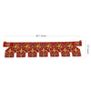 38" Handmade Bandarwal Torans for Entrance Door | Temple Decoration Items | Mandir Bandhanwar for Home|puja Room Decoration Items for Home | Diwali Decoration Item Door Hanging Toranam for Pooja Room - D'DASS Store