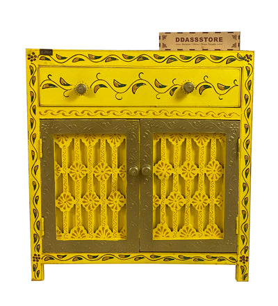 Wooden Puja Temple Cabinet for Home | WT2425Cabinet_YG