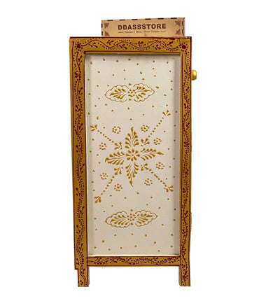 Wooden Puja Temple Cabinet for Home | WT2425Cabinet_RG - D'DASS Store