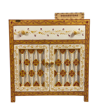 Wooden Puja Temple Cabinet for Home | WT2425Cabinet_RG - D'DASS Store
