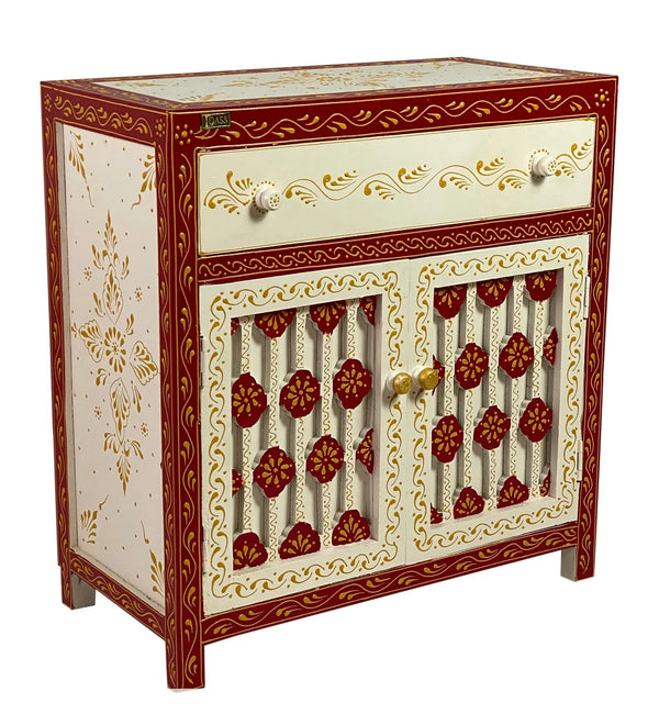 Wooden Puja Temple Cabinet for Home | WT2425Cabinet_WR - D'DASS Store