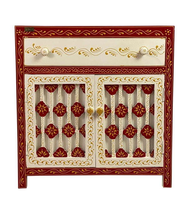 Wooden Puja Temple Cabinet for Home | WT2425Cabinet_WR - D'DASS Store
