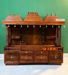 South Indian Style Solid Sheesham Wood Pooja Mandapam | DDASSMANDAP137