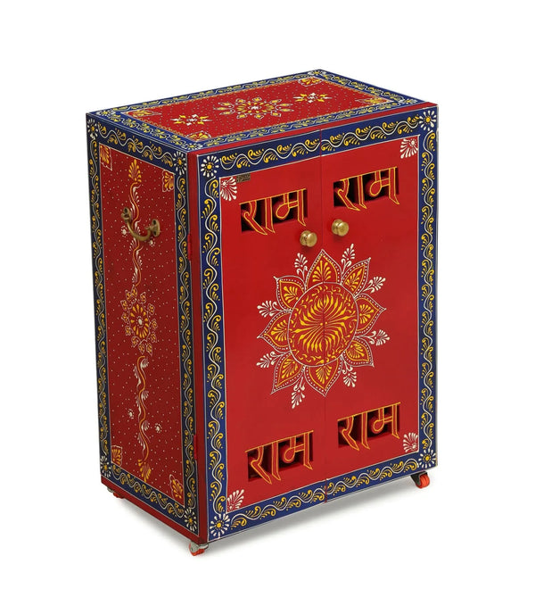 multicolor-pine---sheesham-wood-big-pooja-cabinet-with-door-by-d-dass-multicolor-pine---sheesham-woo-i6wjud