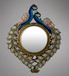 Handpainted Peacocks MDF wood Decorative Wall Mirror - D'DASS Store