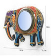 multicolour-pinewood---mdf-elephant-wall-mirror-by-d-dass-multicolour-pinewood---mdf-elephant-wall-m-ixvut8