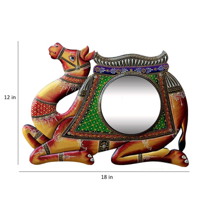multicolour-pinewood---mdf-rajasthani-camel-wall-mirror-by-d-dass-multicolour-pinewood---mdf-rajasth-8mbuuq