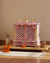 Wall Hanging Puja Temple Sheesham and MDF Wooden For Home | DDASSWT1822PLD - D'DASS Store