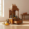 Navratri pujan essential -60" South Indian Style Saagwan Sheesham Wood Pooja Mandap |DDASSMANDAP151 - D'DASS Store