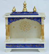 sheesham-wood-pooja-mandir-with-light-for-home---office-in-white-finish-by-d-dass-sheesham-wood-pooj-fsw0sk