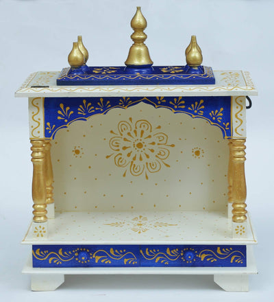 sheesham-wood-pooja-mandir-with-light-for-home---office-in-white-finish-by-d-dass-sheesham-wood-pooj-fsw0sk