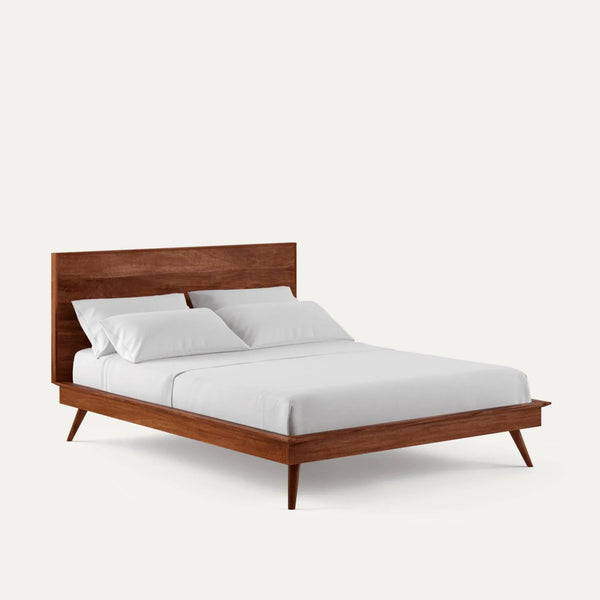 Eila Solid Wood King & Queen Size Bed - D'DASS Store
